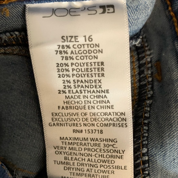 Joe’s Jeans denim skirt two toned buttons - Picture 5 of 5